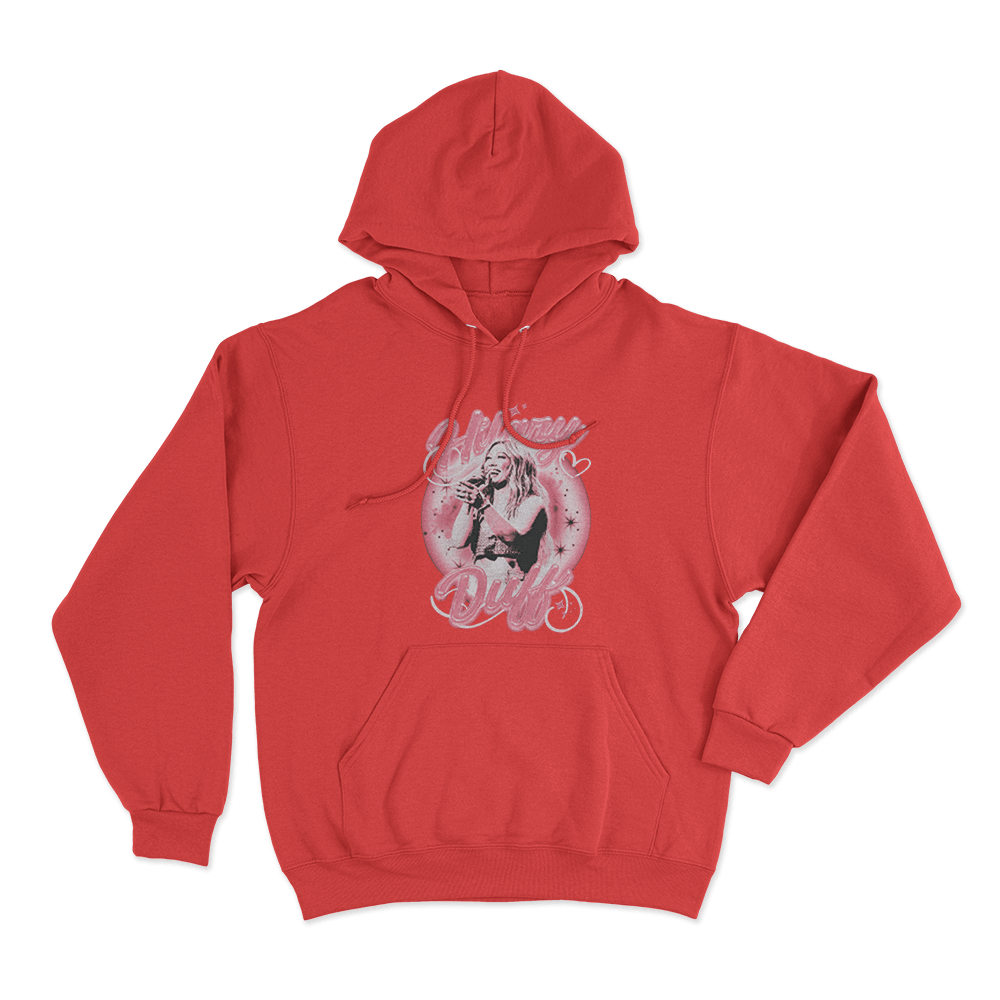 Lucky Me Tour Unisex Hoodie Red Lucky Me Tour Unisex Hoodie Red