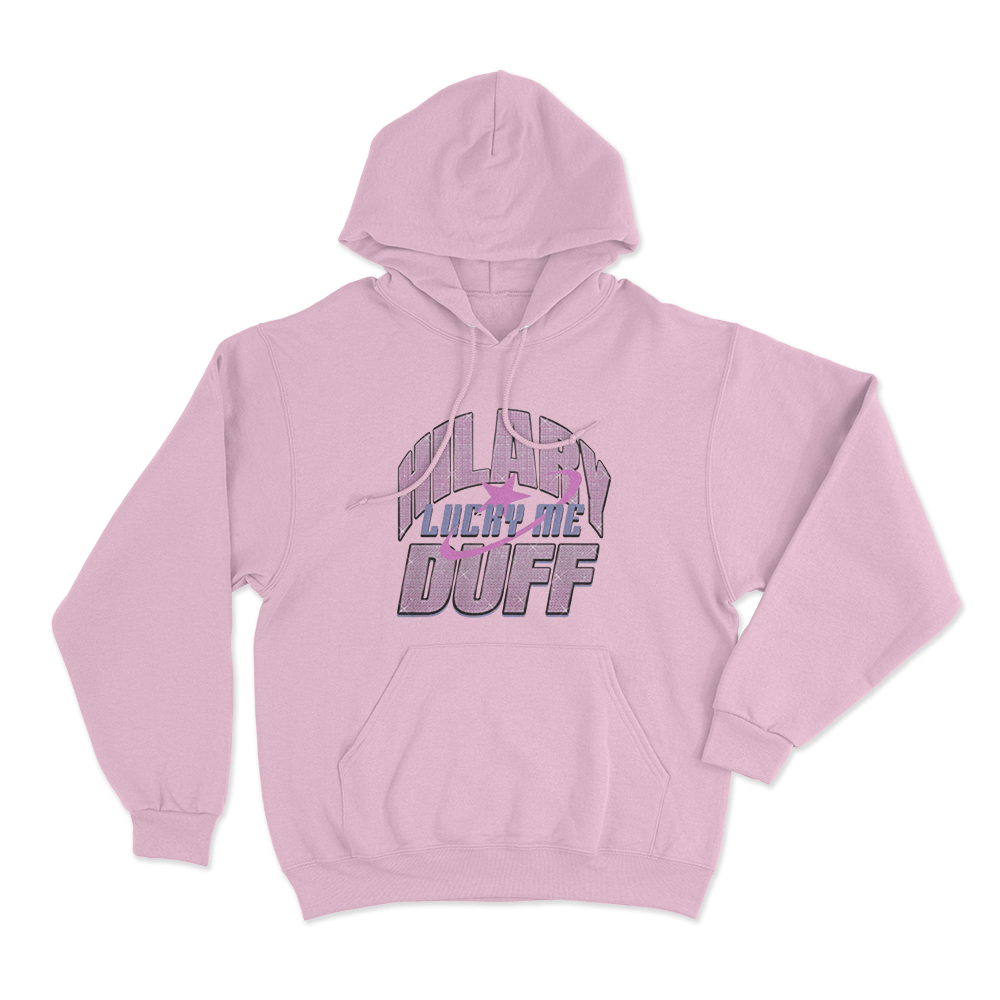 Lucky Me Unisex Hoodie Pink Lucky Me Unisex Hoodie Pink