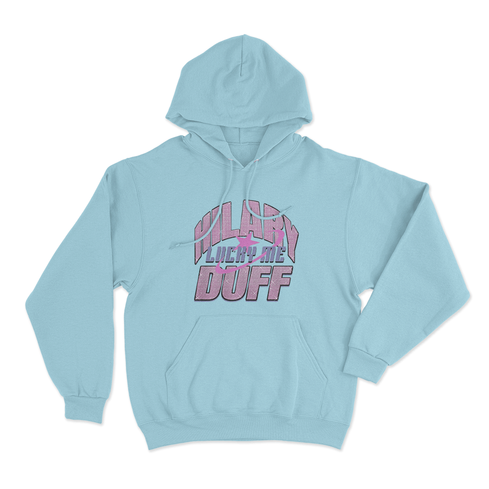 Lucky Me Unisex Hoodie Sky Blue Lucky Me Unisex Hoodie Sky Blue
