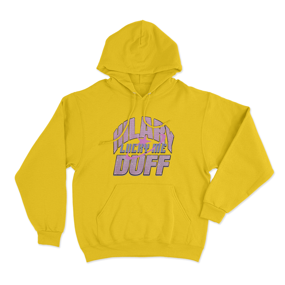 Lucky Me Unisex Hoodie Yellow Lucky Me Unisex Hoodie Yellow