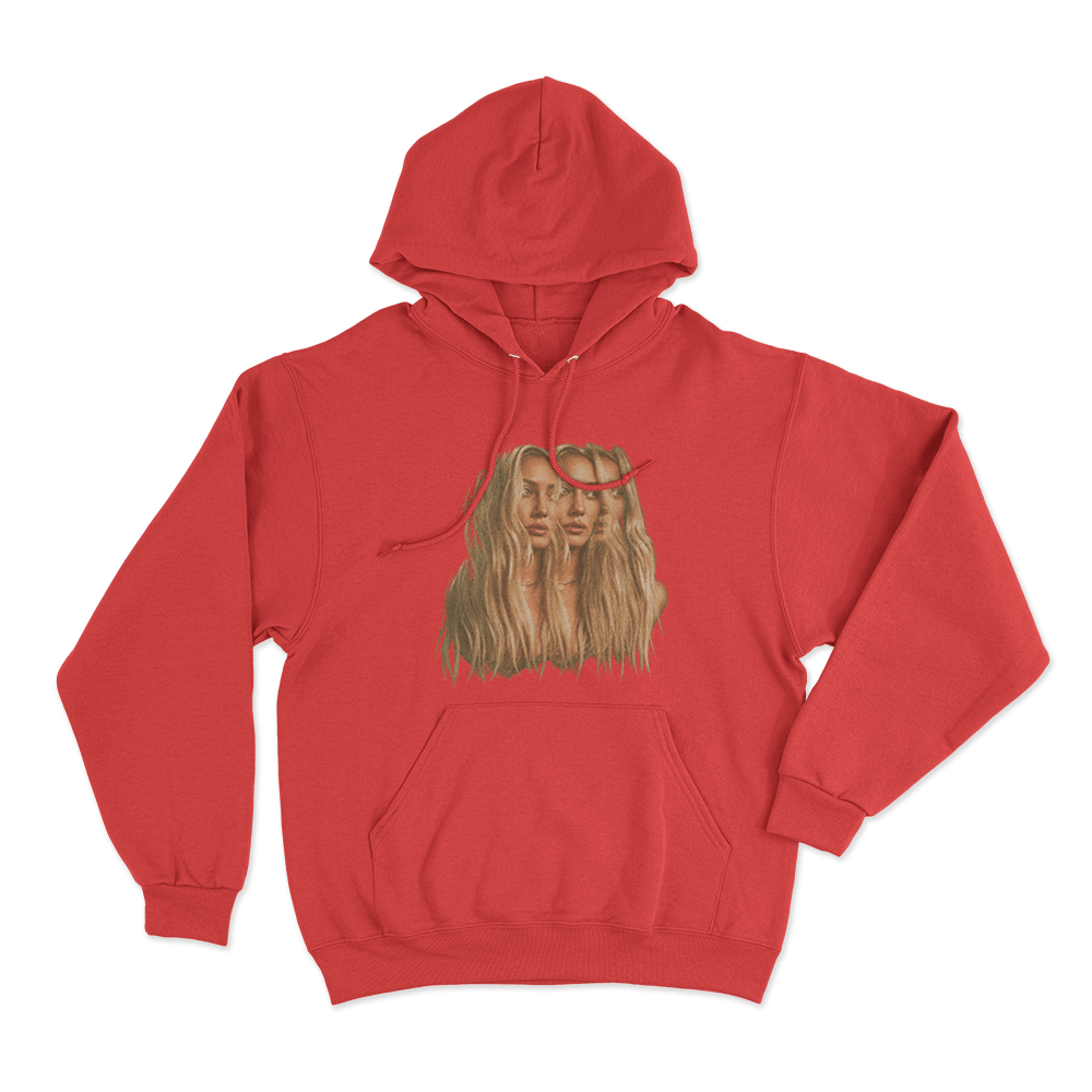 Mature Photo Unisex Hoodie Red Mature Photo Unisex Hoodie Red