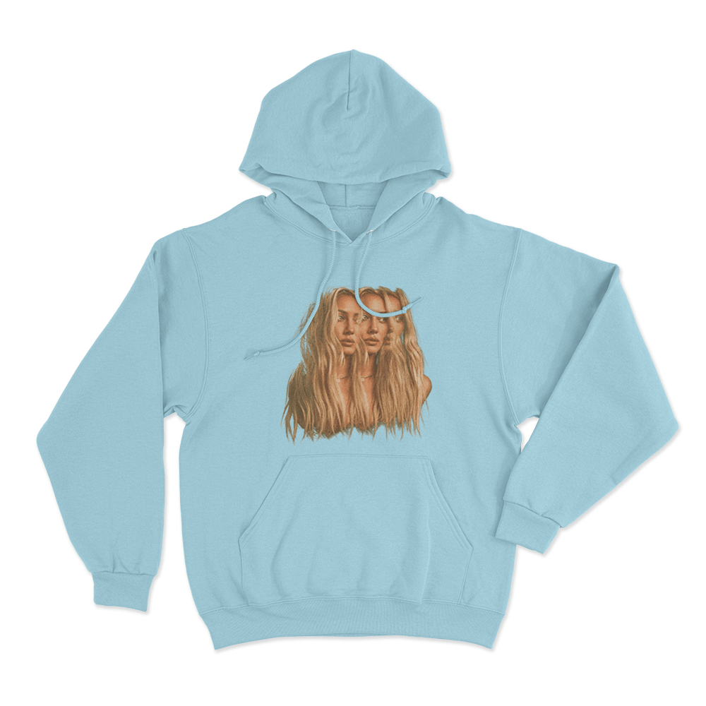 Mature Photo Unisex Hoodie Sky Blue Mature Photo Unisex Hoodie Sky Blue